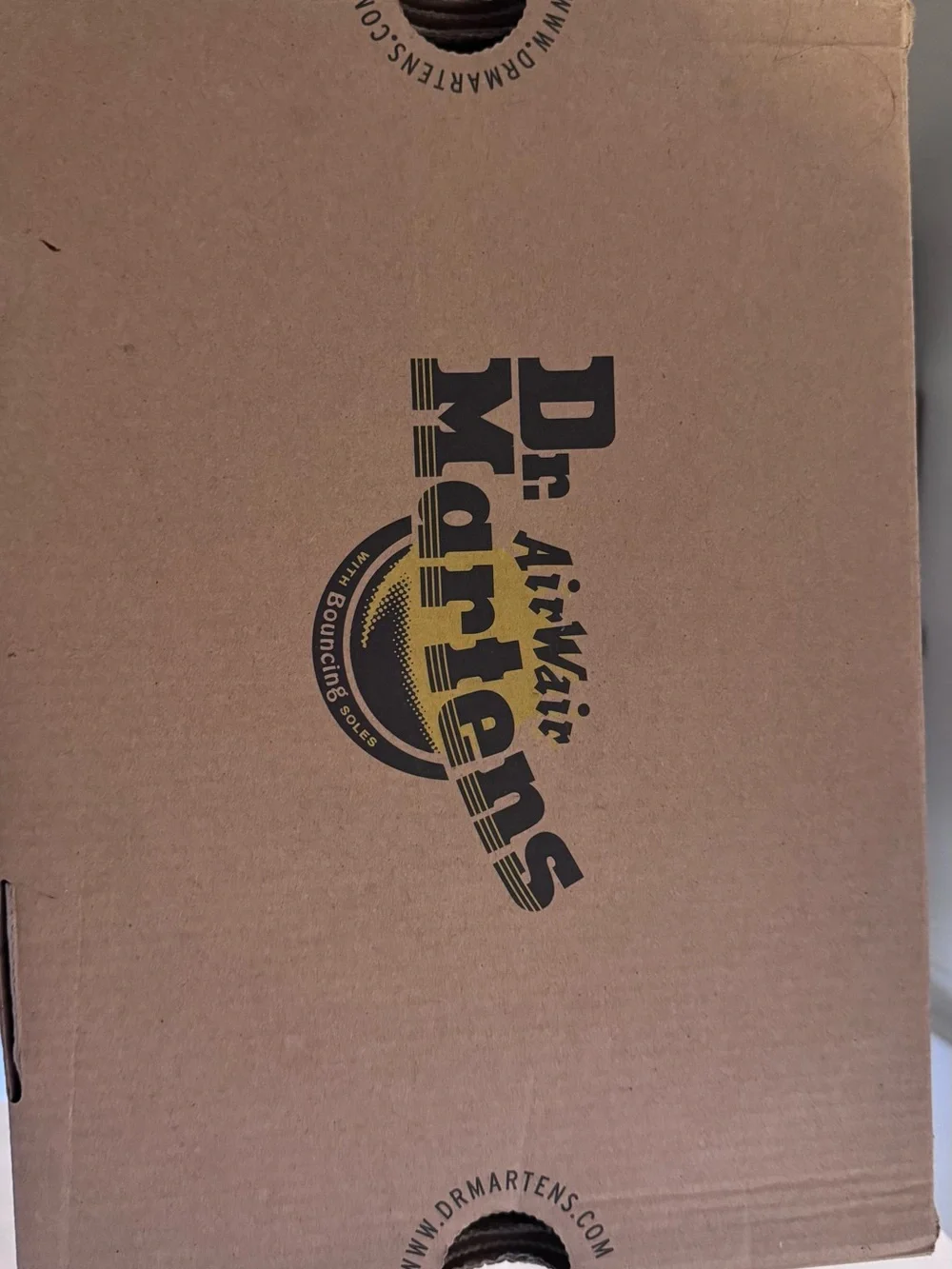 Dr. Martens Black Flora Polished Smooth Chelsea Boot Box